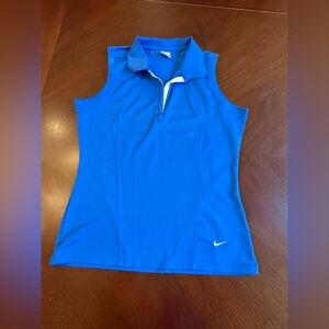 Nike Women's Vibrant Blue Sleeveless Top